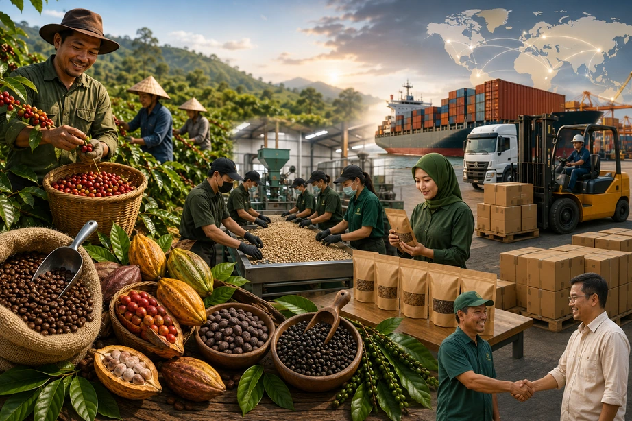 Perdagangan Hasil Bumi